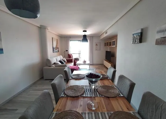 De Lujo En Primera Línea De Playa Apartamento *